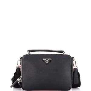 Prada Small Brique Crossbody Bag